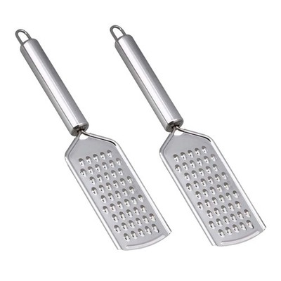 2x Handreibe Zester Edelstahl Käse Zitrone Lebensmittel Schneider Zerkleinerer Gemüse