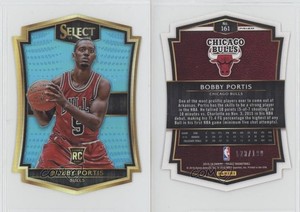 2015 Panini Select Premier Level Die-Cut Blue Prizm /199 Bobby Portis Rookie RC