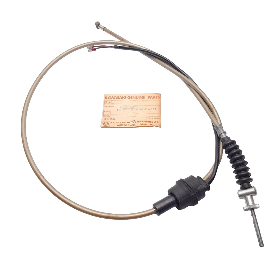 Kawasaki C2SS C2TR KV 100 G3SS G4TR Front Brake Cable P/N 54005-036 - Image 2 of 4