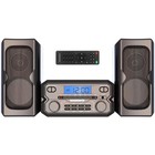 Mm435M-Bk 3-Piece Compact Cd Shelf System, Bluetooth, Fm Stereo, Black