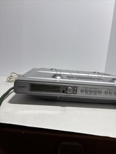 Sony  ICF-CD553RM Stereo/CD Player  Under Cabinet Mount  Clock Radio  Tested