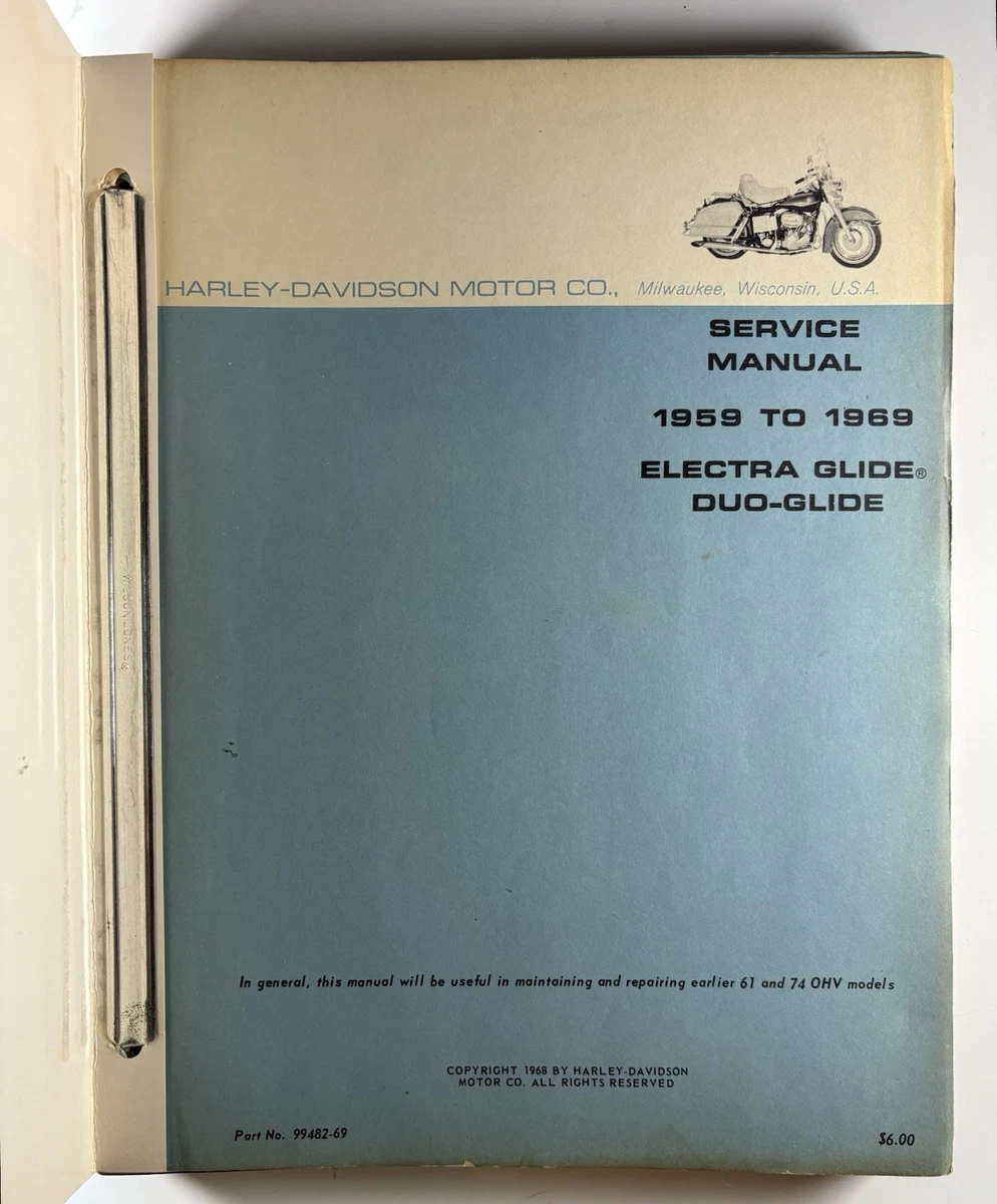 1969 Repair Motorcycle Manuals and Literature for sale | eBay