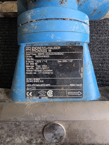 Endress Hauser Promass 83 83M15-ASAAAANAB2A2 - Picture 2 of 6