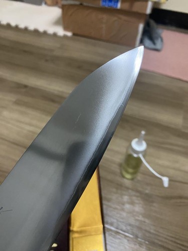 Toyama Shuji Gyuto 210mm Japanese Kitchen Knife Double Bevel New - Picture 6 of 24