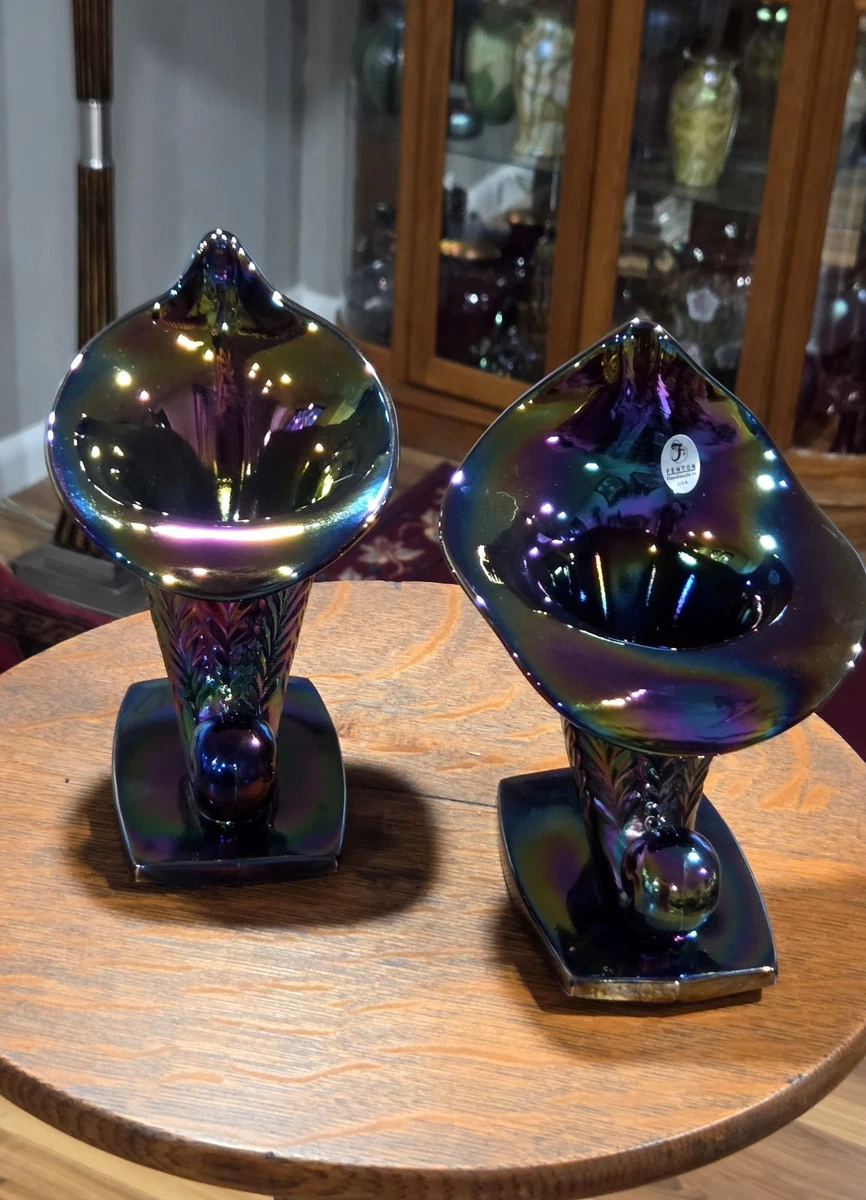 fenton carnival glass vase products for sale | eBay