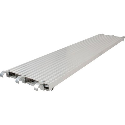 Metaltech Aluminum 7ft. Scaffold Platform, 75-Lb./Sq. Ft. Capacity, 85.53in.W x