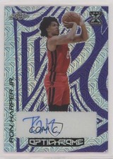 2022-23 Leaf Optichrome Purple Mojo /6 Ron Harper Jr #BA-RHJ Auto