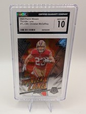 2023 Panini Mosaic - Thunder Lane Christian McCaffrey #TL-CMC