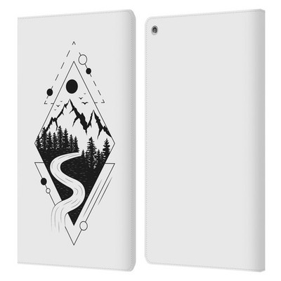 OFFICIAL HAROULITA CELESTIAL TATTOO LEATHER BOOK WALLET CASE FOR AMAZON FIRE