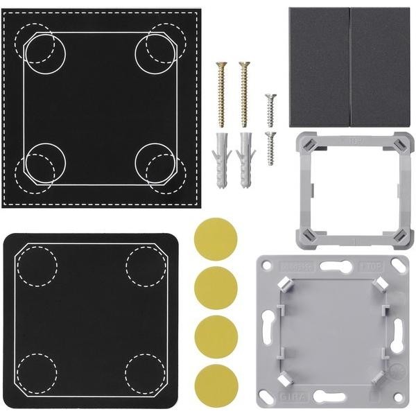 Gira Funk-Wandsender 823228 Bussystem-Hand-/Wandsender Funk-Wandsender-image