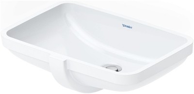 Duravit 039549-0HOLE Duravit No. 1 20-5/8'' Rectangular Ceramic - White