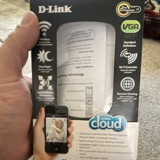 D-Link DCS-933L Day/Night IP Network Wireless Camera Wi-Fi Extender Night Vision