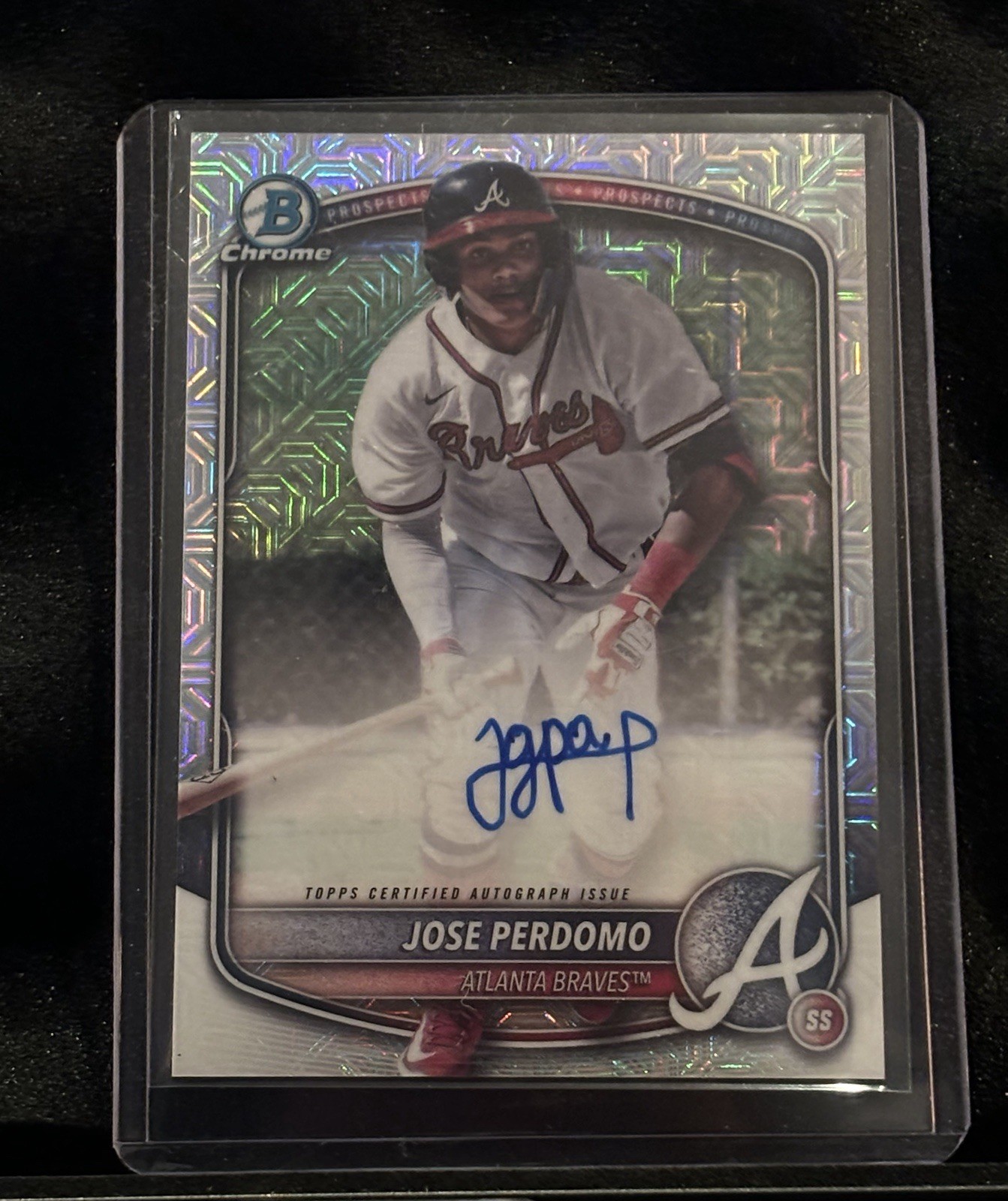 2025 Bowman - Chrome Prospect Mega Box Autographs Jose Perdomo #BMA-JP (AU, RC)