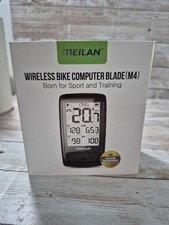 MEILAN M4 Wireless Bike Computer, IPX5 Impermeabile Ciclismo Computer Fos Sport