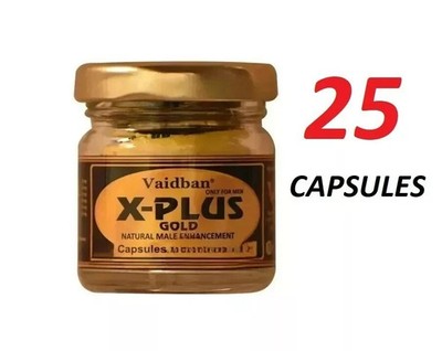 VAIDBAN X Plus 25 KAPSELN FÜR MÄNNER BESTE ERGEBNISSE WELTWEIT EXP 2027