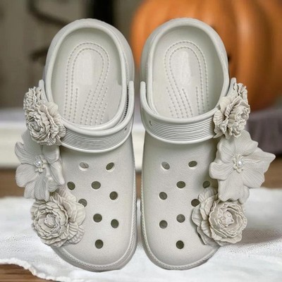 DIY Flower Set PVC --Schuhzauber für Clogs Accessoires DIY Bubble Slide Sandale 