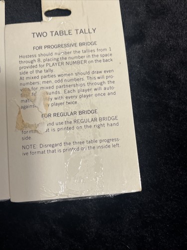 (2) NUEVO SELLO DE COLECCIÓN Bridge Tallies 2 Mesa 8 CONTEO Tarjetas Flores Florales - Imagen 16 de 16