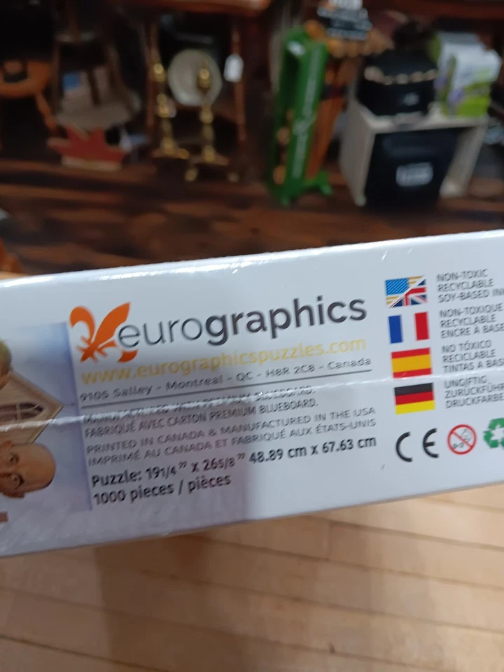 American Gothic Puzzle 1000 Piece Grant Wood Fine Art Jigsaw - Image 2 of 3