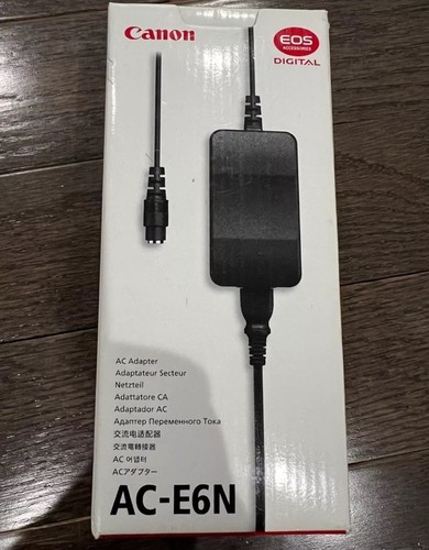 Genuine CANON AC-E6N AC adapter, EOS Accessory, New in box - Picture 2 of 4