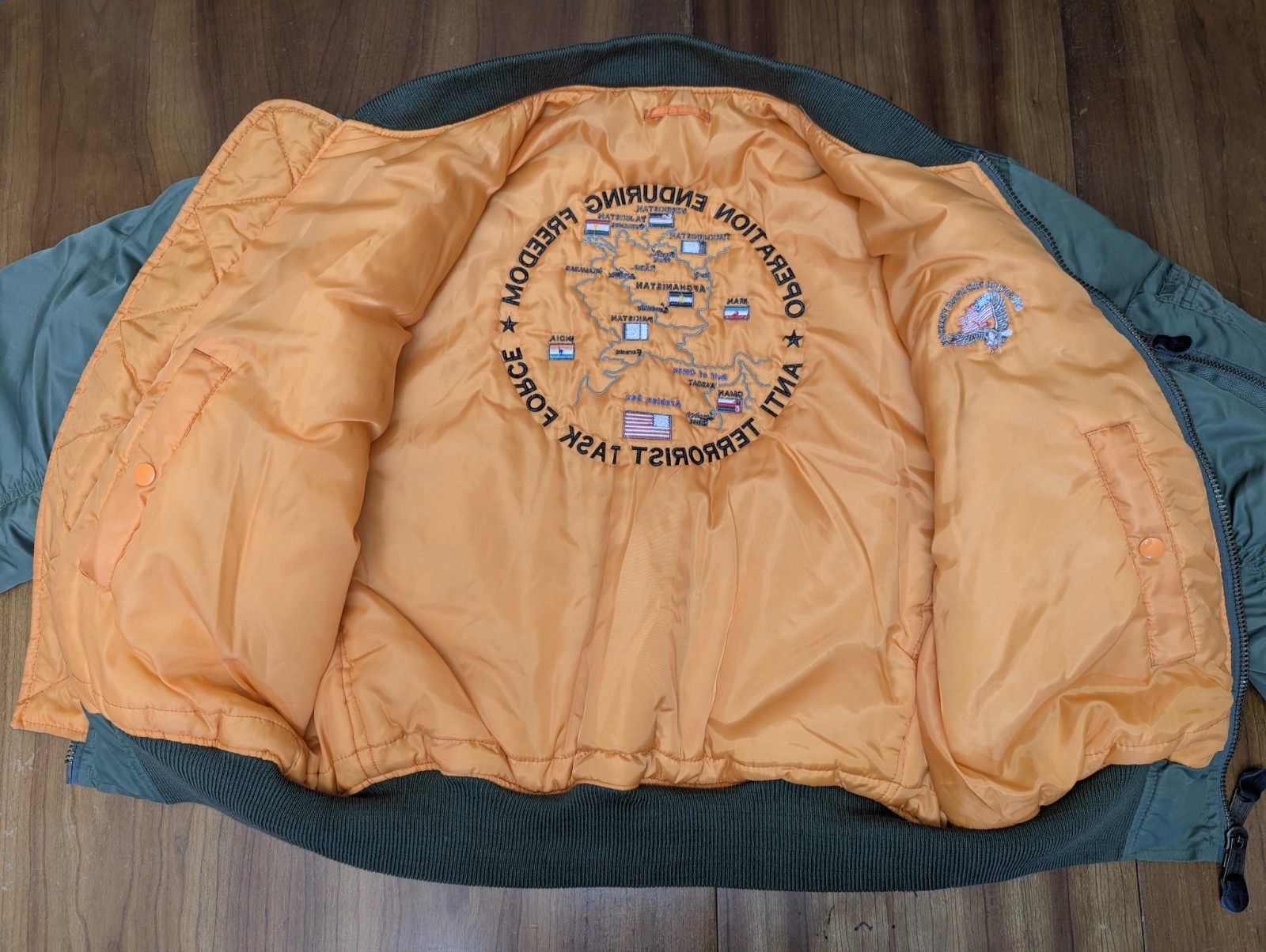 Operation Enduring Freedom Reversible Bomber Jack… - image 9