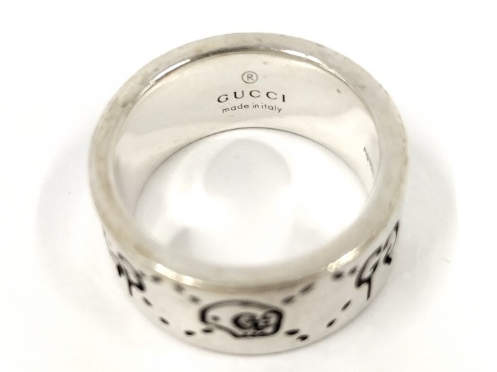GUCCI #5 ring ghost SV925 silver notation - image 6
