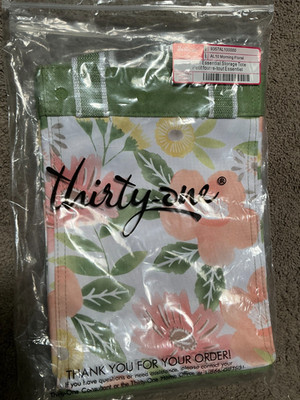 Thirty One SMALL Essential Storage Tote in Morning Floral
