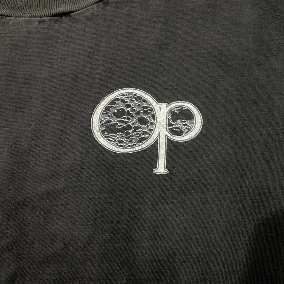 Camisa De Colección Ocean Pacific Negra Grunge Surf Gráfica Para Hombres Talla XL Foto 2 de 4