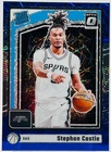 Stephon Castle 2024-25 Donruss Optic Blue Velocity Prizm Rated Rookie RC #254