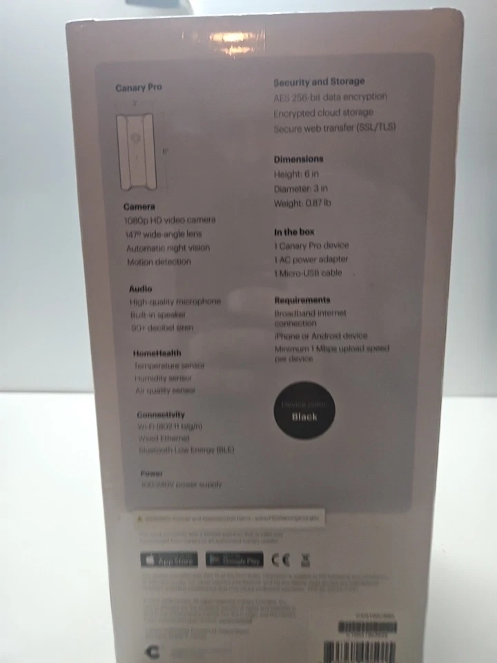 Canary All-in-One Home Security Device - Black - Image 4 of 4