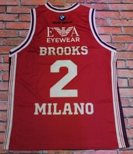 Armani Olimpia Milano Brooks 2 Basketball Jer...