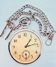 Orologio da Tasca Longines 50mm Argento 900 Gran Premi Funzionante