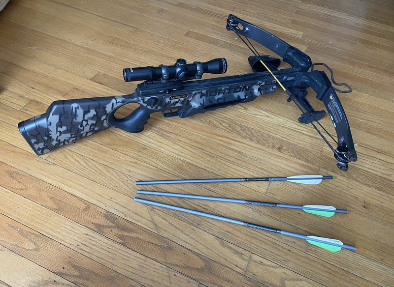 Legend II Hunting Crossbow Used with Arrows