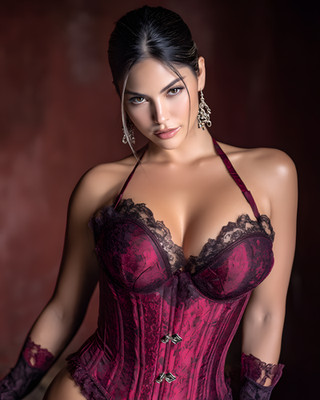 8x10 Glamour Woman Portrait Art Print - 995461002
