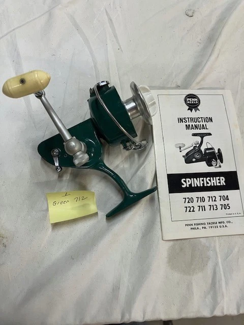 Penn Greenie Indiana Vintage Spinning Fishing Reels for sale - eBay