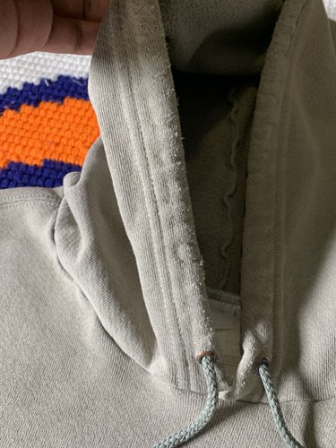 Vintage 90s Nike Center Swoosh Travis Scott Sade Green Hoodie Herren Gr. 2XL !!!!! - Bild 14 von 24