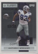 2007 Playoff NFL Playoffs Silver Metalized /249 Anthony Spencer #156 Rookie RC