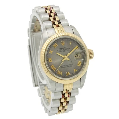Ladies' Rolex Datejust 26mm Ref. 69173 Silver Sunburst Dial Watch #W295645-1