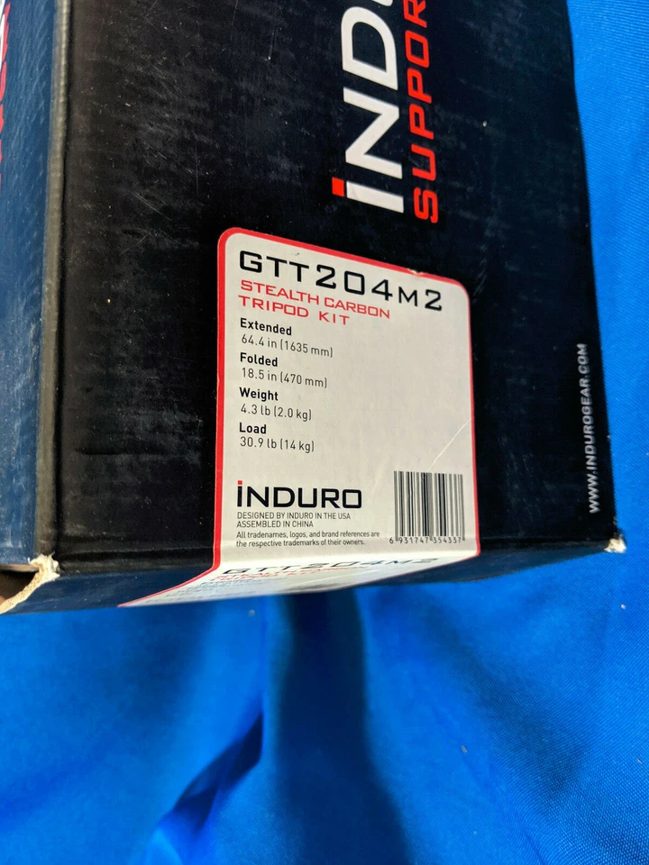 SOLO EN CAJA Induro Soporte Gear Trípode Stealth Carbon GTT204M2 Foto 3 de 4
