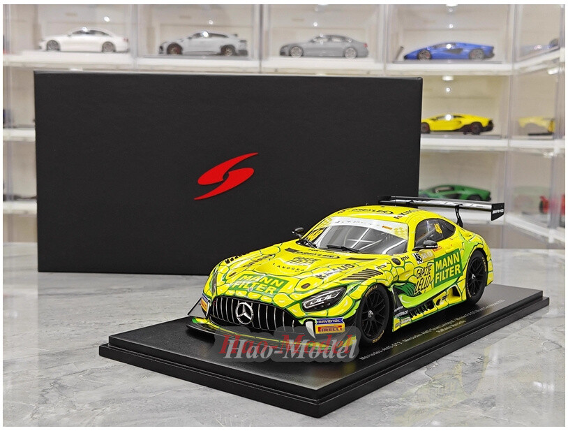 Spark 1:18 Le Mans Benz AMG GT3 #48 2023 Resin Diecast Model Car