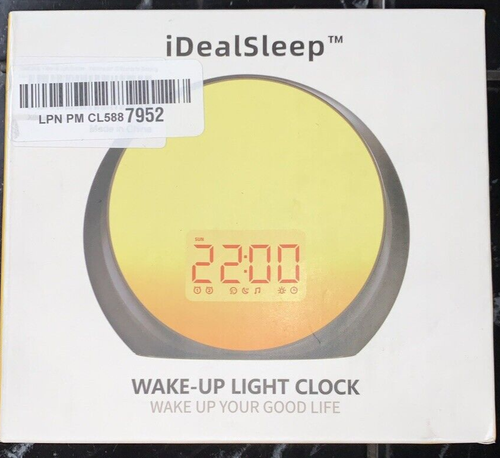 Sunrise Alarm Clock Wake Up Light Brown Noise Machine 29 Alarm Tones with - Picture 8 of 9