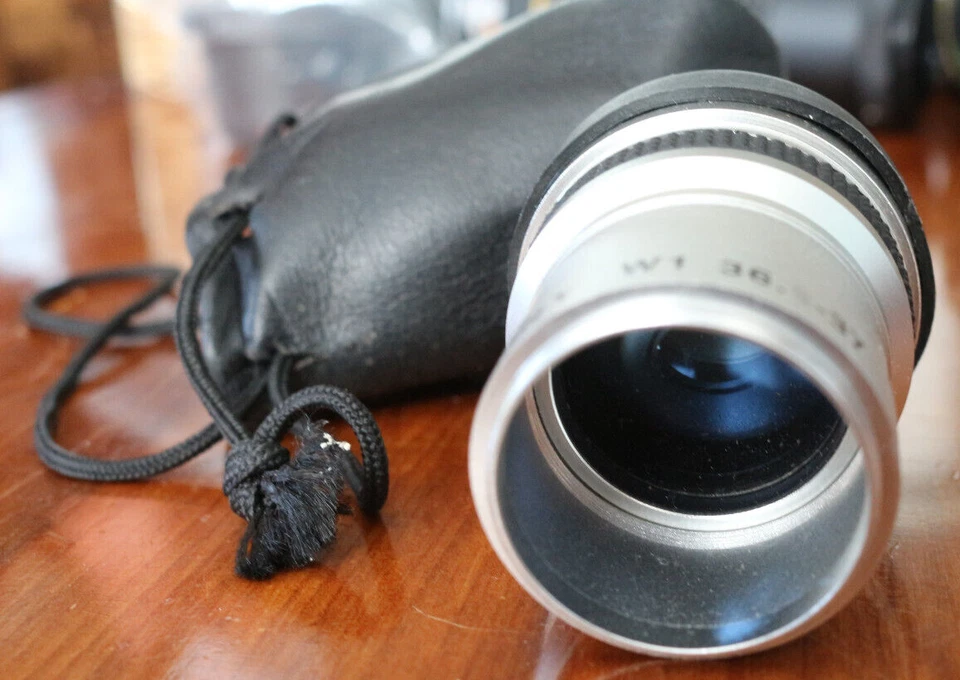 Fujiyama Telelens 2x SGT 37mm For Sony W1 36. 37 with case - Image 4 of 4