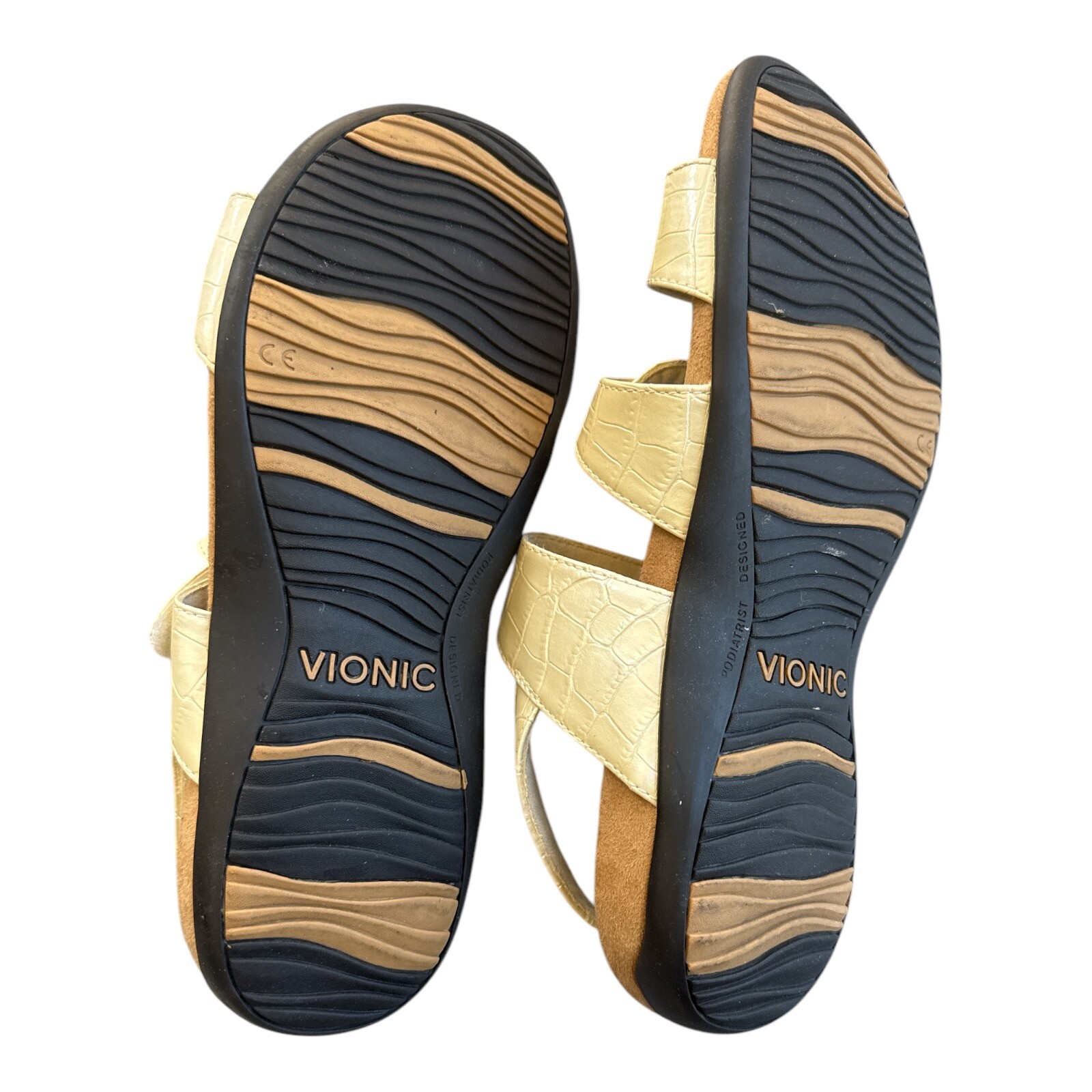 VIONIC Paros Strap Sandals Arch Support Women's 10 - image 5