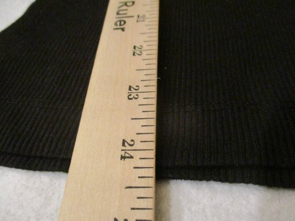 Womens active basic black tank top sz l - Image 4 of 4