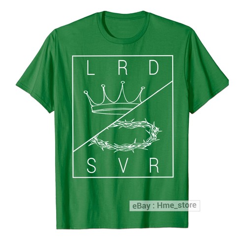 Jesus Christus Herr & Erlöser Grafik T-Shirt Glaube an Gott Christ Tee Katholisch - Bild 8 von 13