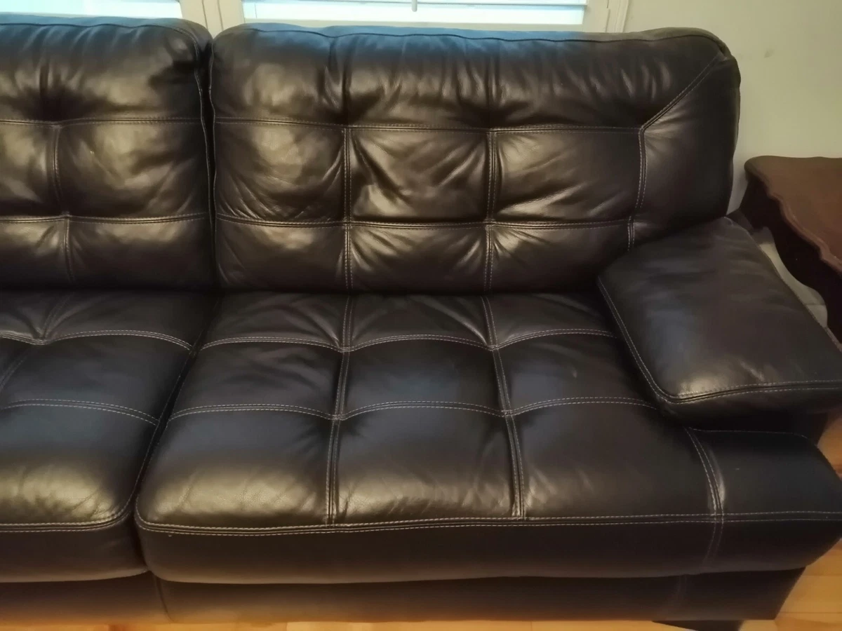 Genuine Leather Sofa From Costco