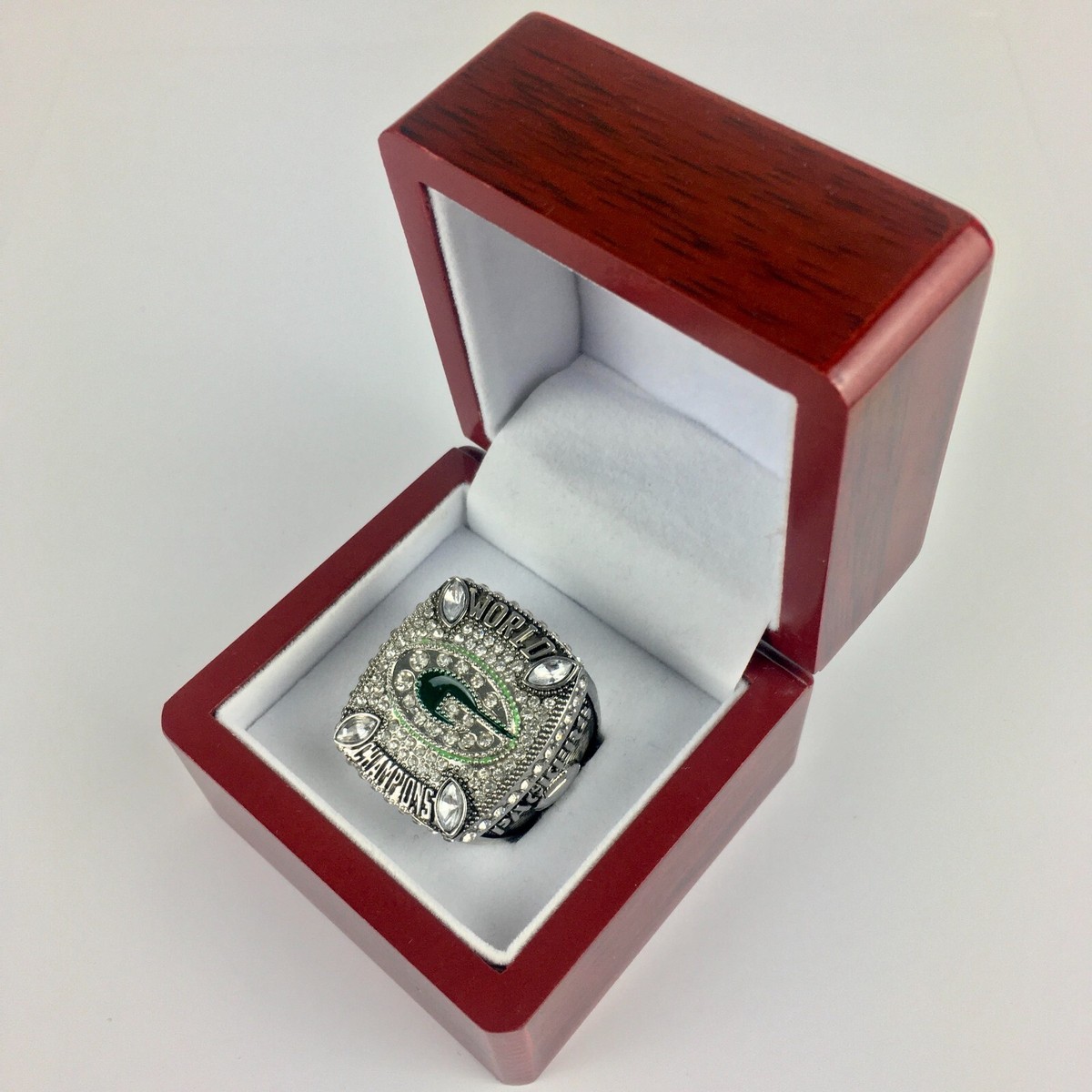 Aaron Rodgers Packer Championship Rings Green Bay Packers