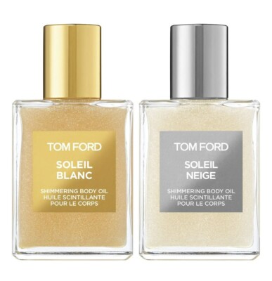 TOM FORD Soleil Shimmering Body Oil Duo Gift Set, Blanc