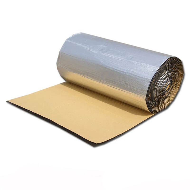 10 мм 100 см * 100 см автомобильный внедорожник брандмауэр блок двери капот коврик звук огонь теплоизоляция - Изображение 2 из 4