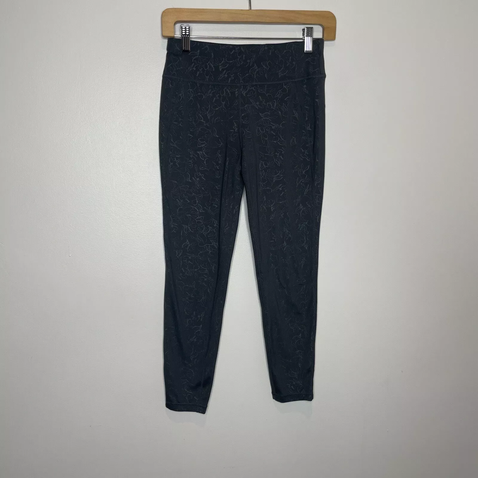 sweaty-betty all day emboss 7/8 floral workout leggings