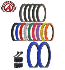 AltaLine BMX BICYCLE FREESTYLE X-PERFORMER TIRES 20" x 1.95" 6PC SET MANY COLORS